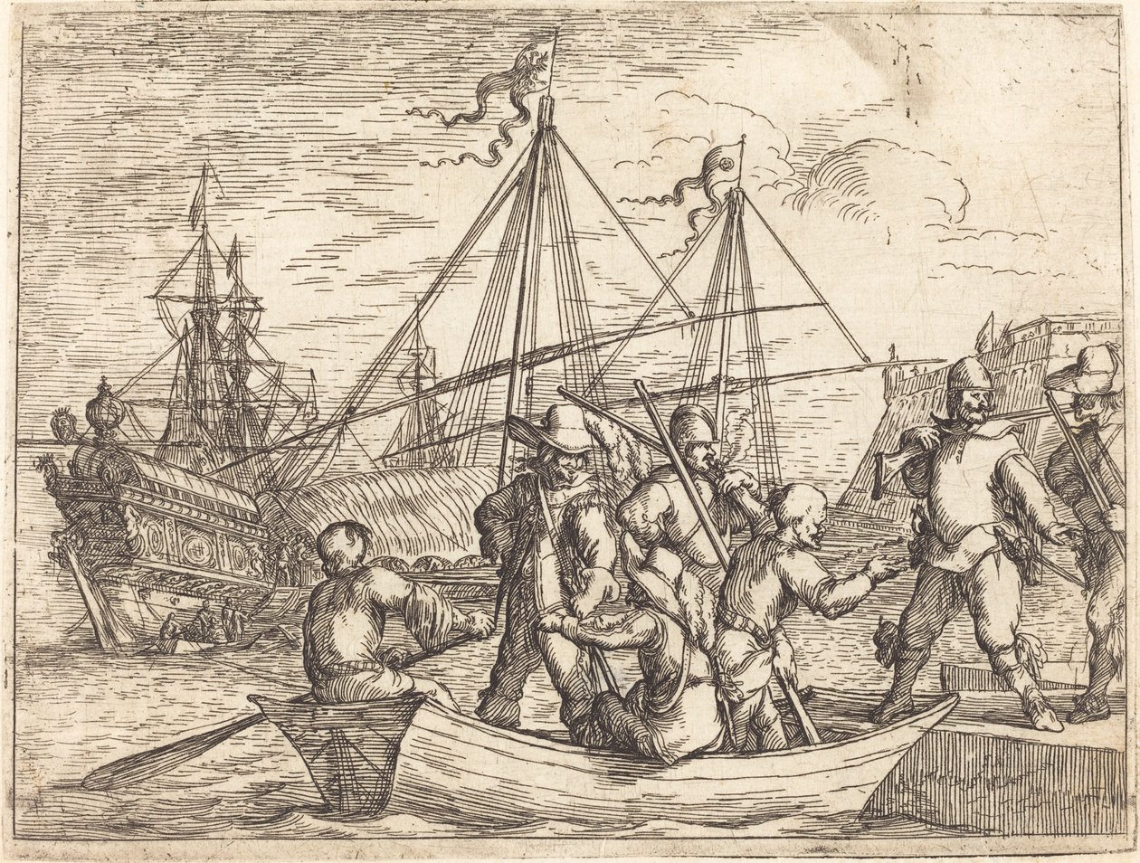 Forskellige kampes luner, 1635. af Johann Wilhelm Baur