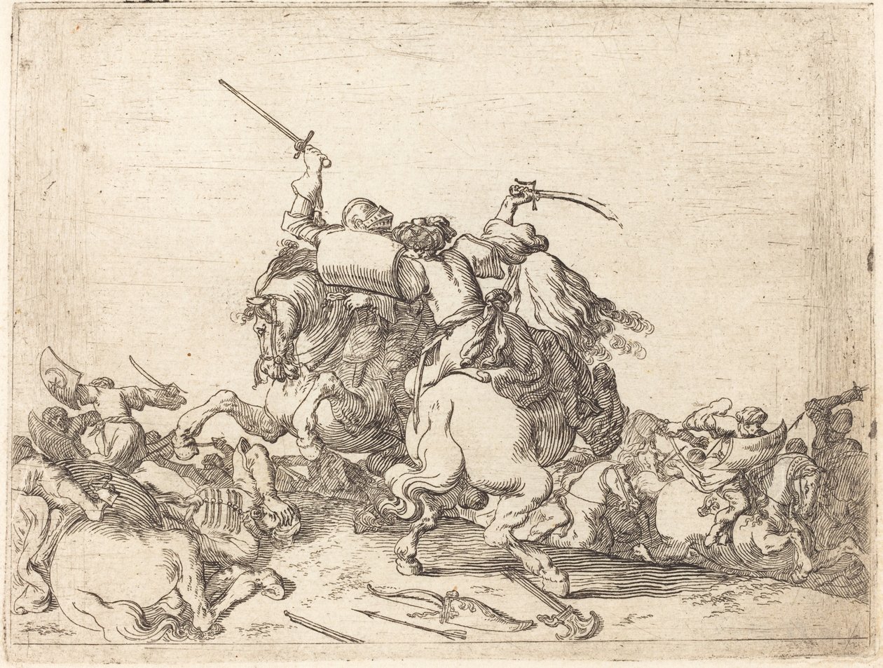 Forskellige kampes luner, 1635. af Johann Wilhelm Baur