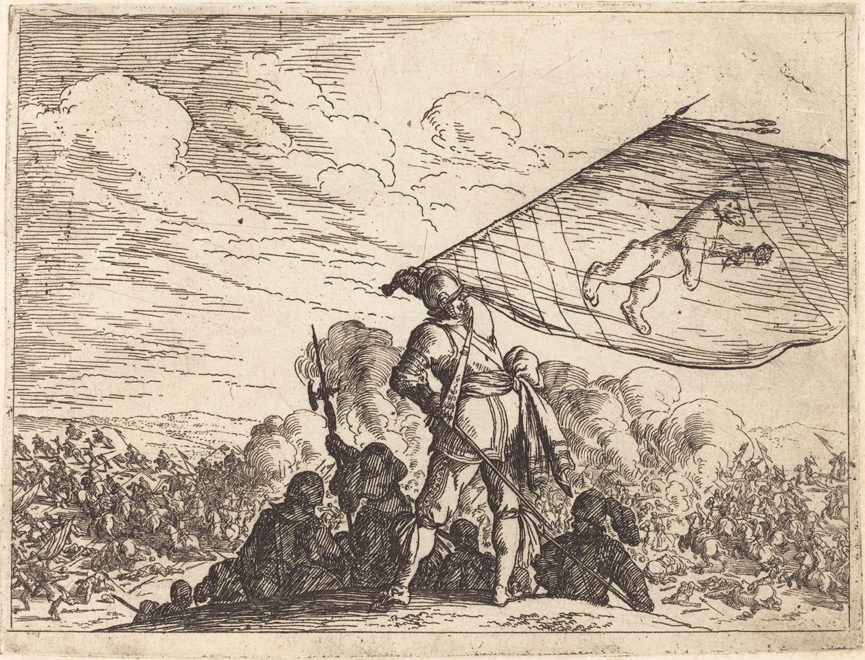 Forskellige kampes luner, 1635. af Johann Wilhelm Baur