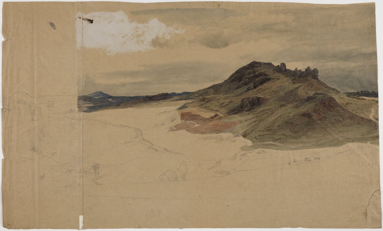 Eifel-landskab af Johann Wilhelm Schirmer