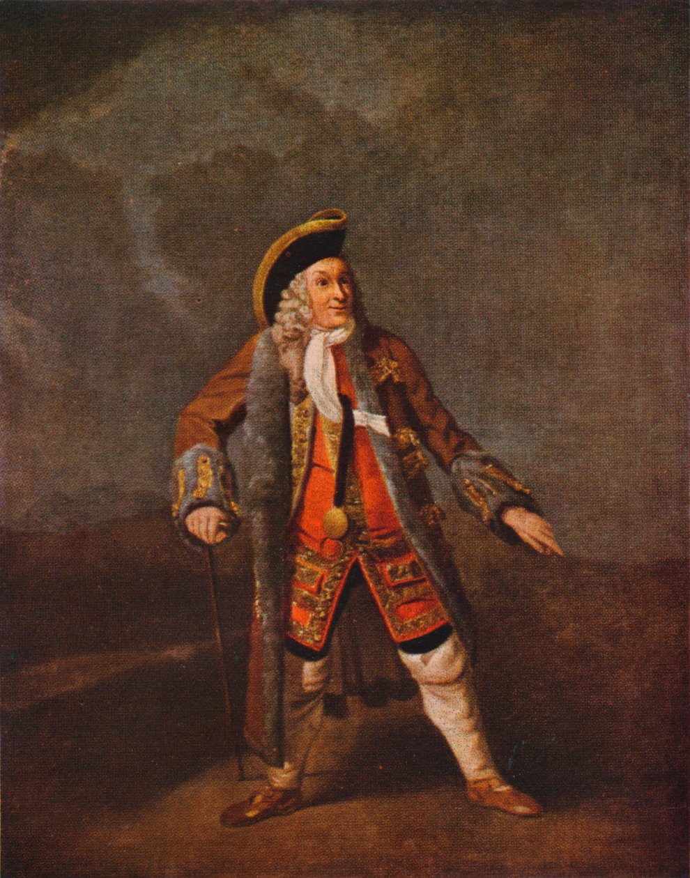Garrick som Lord Chalkstone, c1740 1948 af Johan Joseph Zoffany