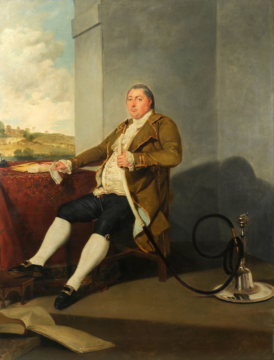 James Graham fra Barrock Park og Rickerby, 1786 af Johan Joseph Zoffany