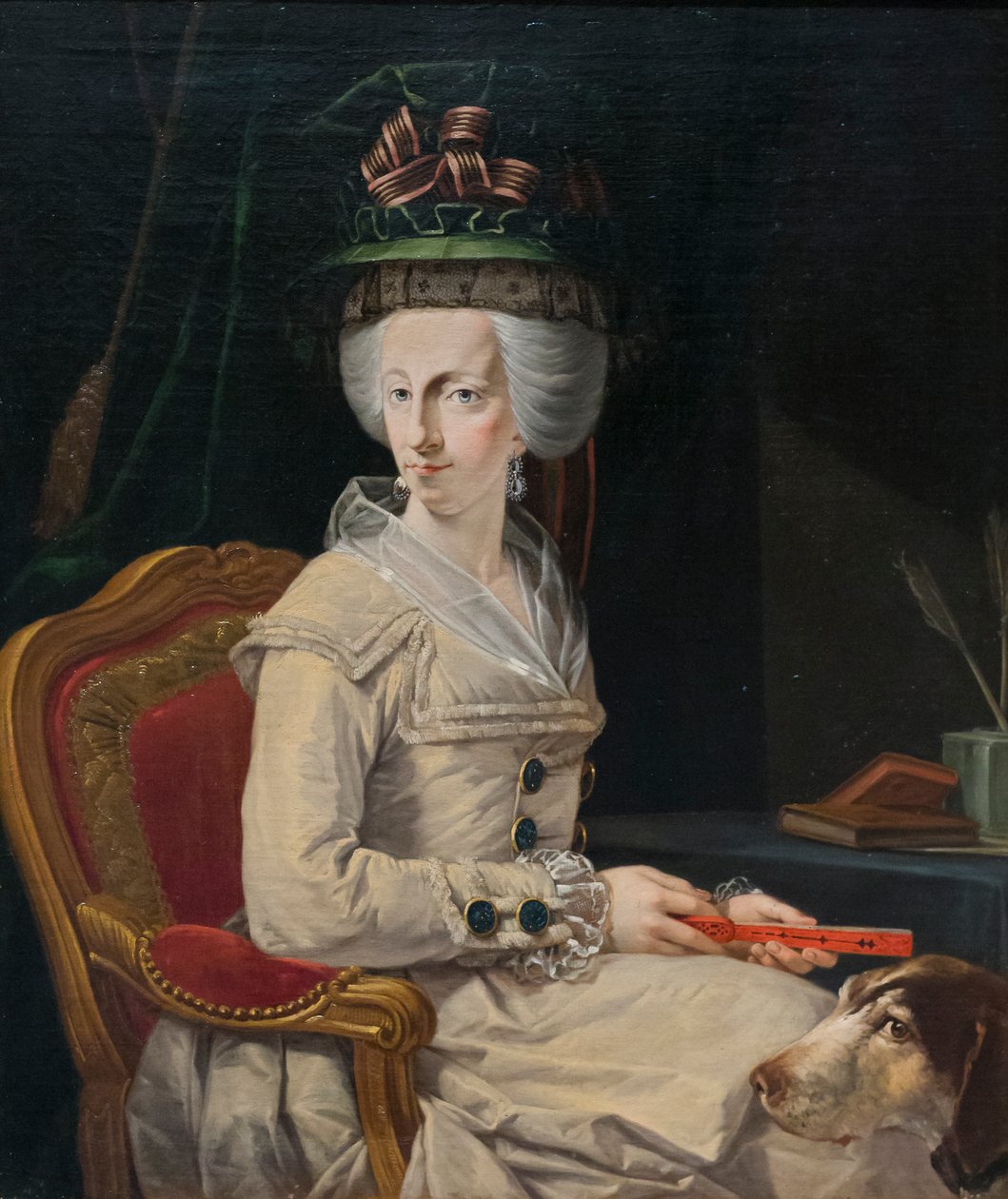 Maria Amalia af Østrig, ca. 1778-79 (olie på lærred) af Johann Zoffany