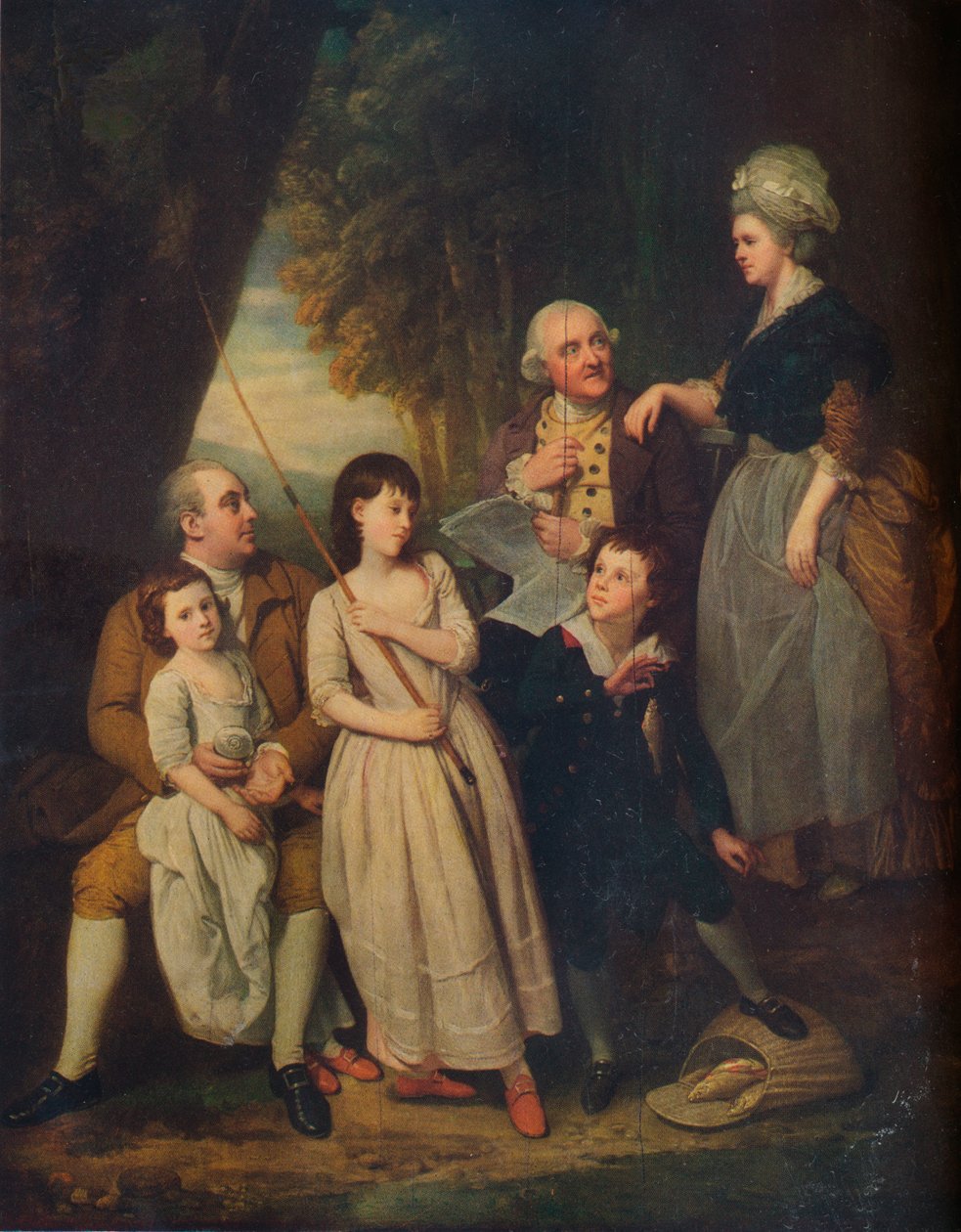 Mr. & Mrs. Burke af Carshalton, c1700-tallet, 1917 af Johan Joseph Zoffany