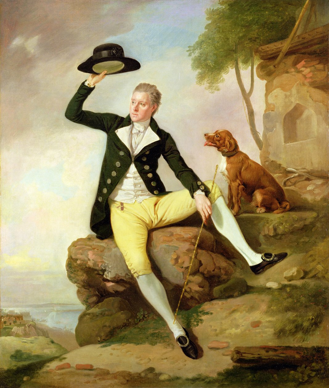 Patrick Heatly, ca. 1783-87 (olie på lærred) af Johann Zoffany