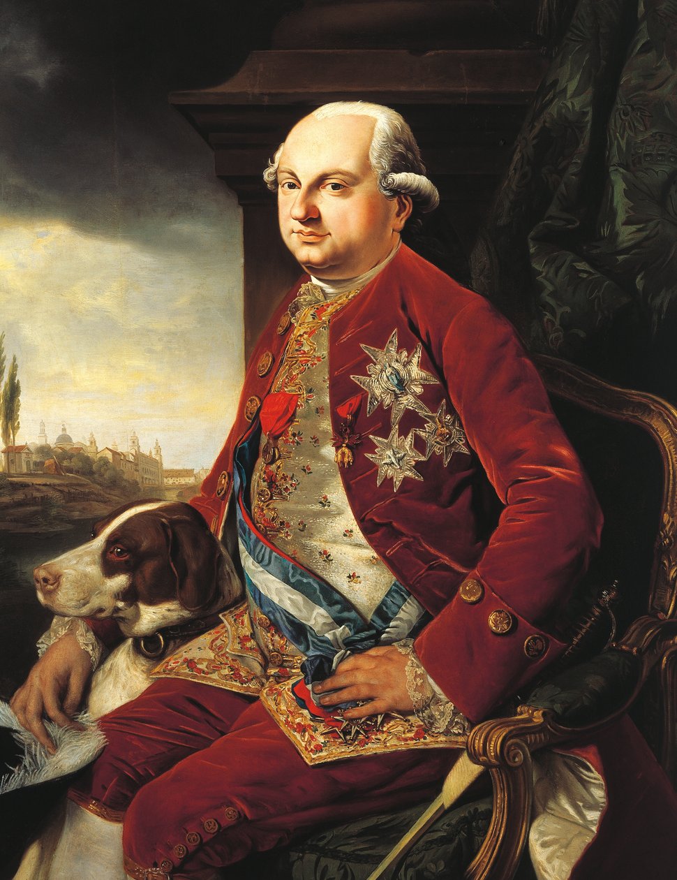 Portræt af Ferdinand, hertug af Parma (Parma af Johann Zoffany