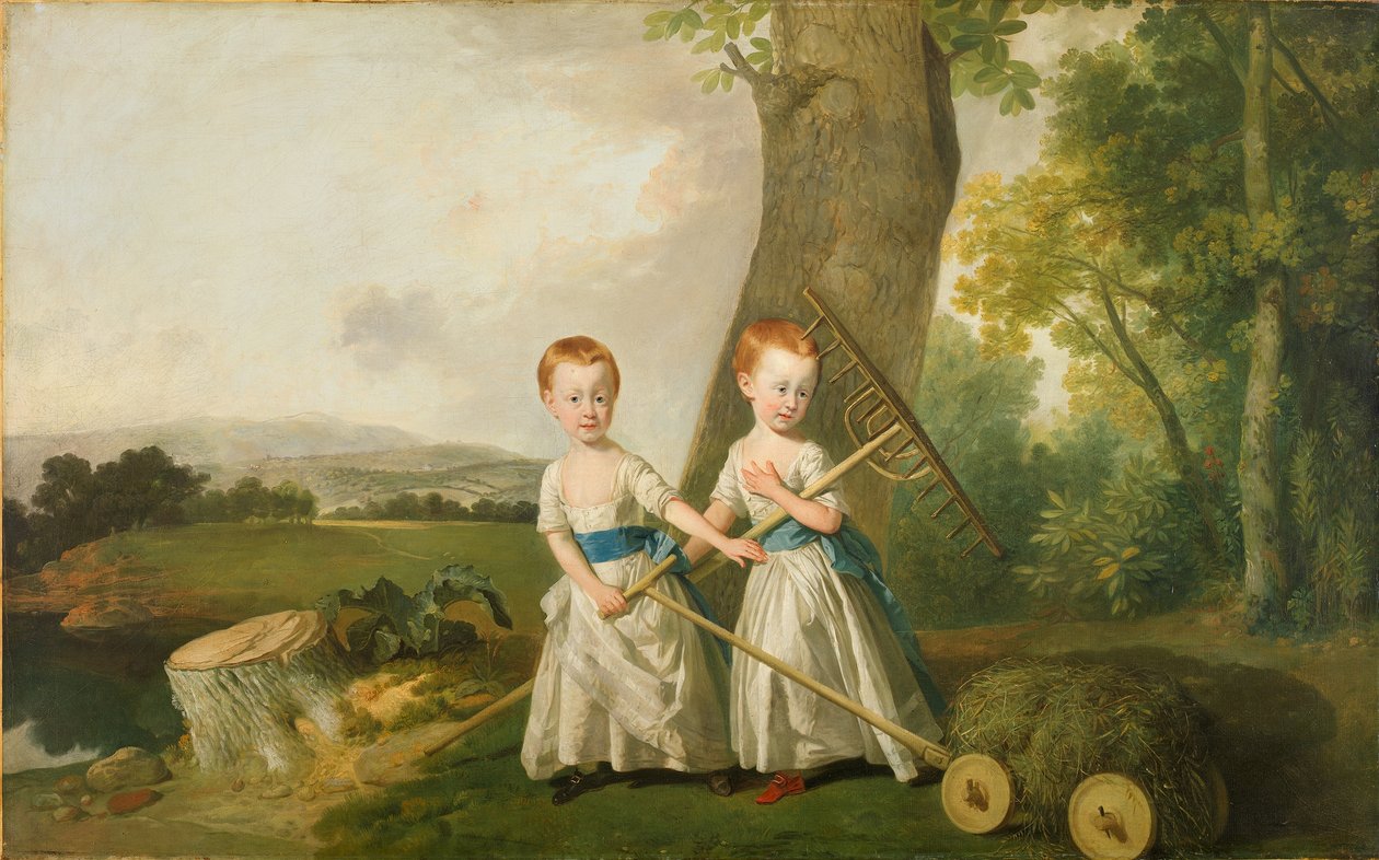 De afstumpede børn, ca. 1766-80 af Johan Joseph Zoffany
