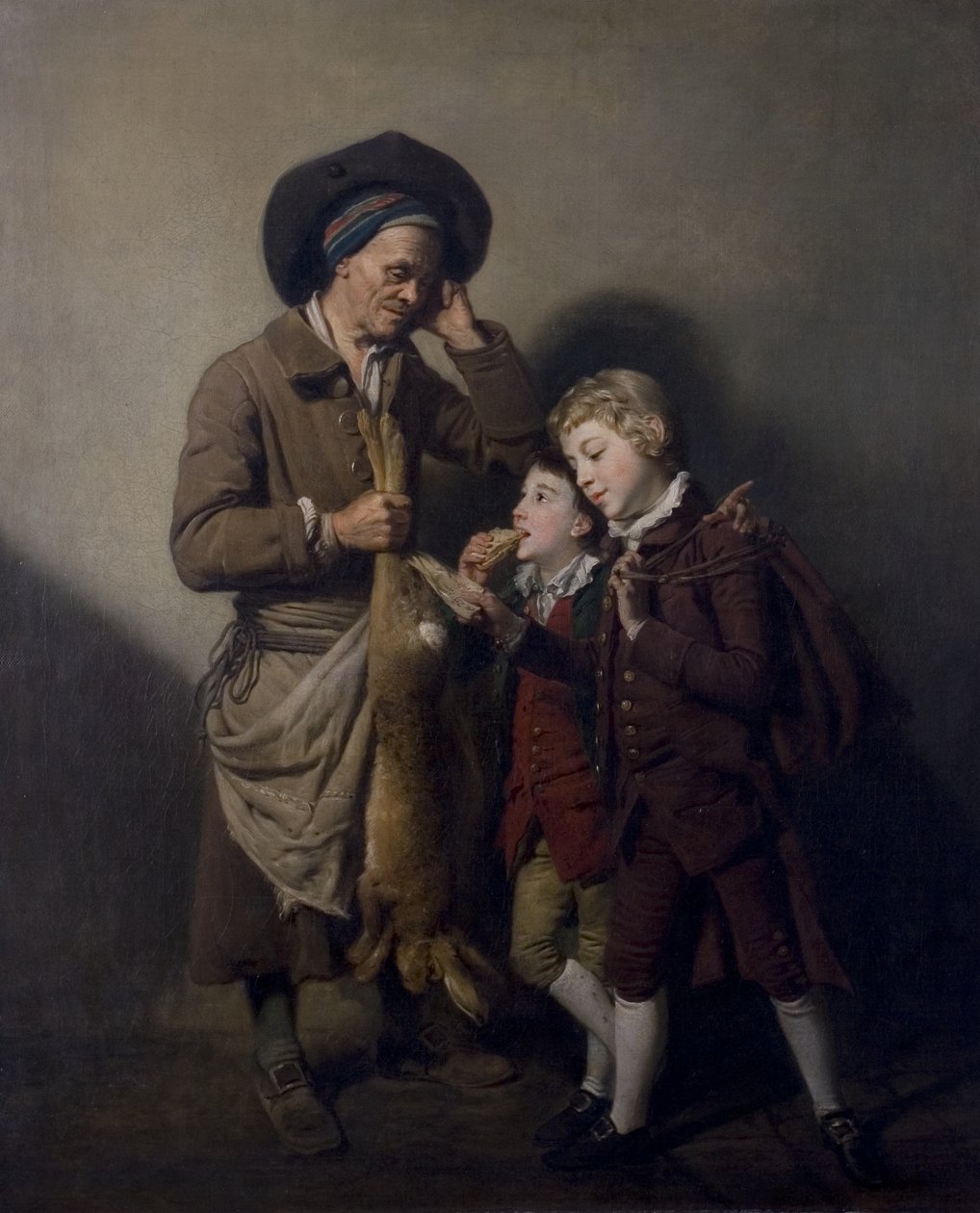 Portneren og haren, ca. 1768 af Johan Joseph Zoffany
