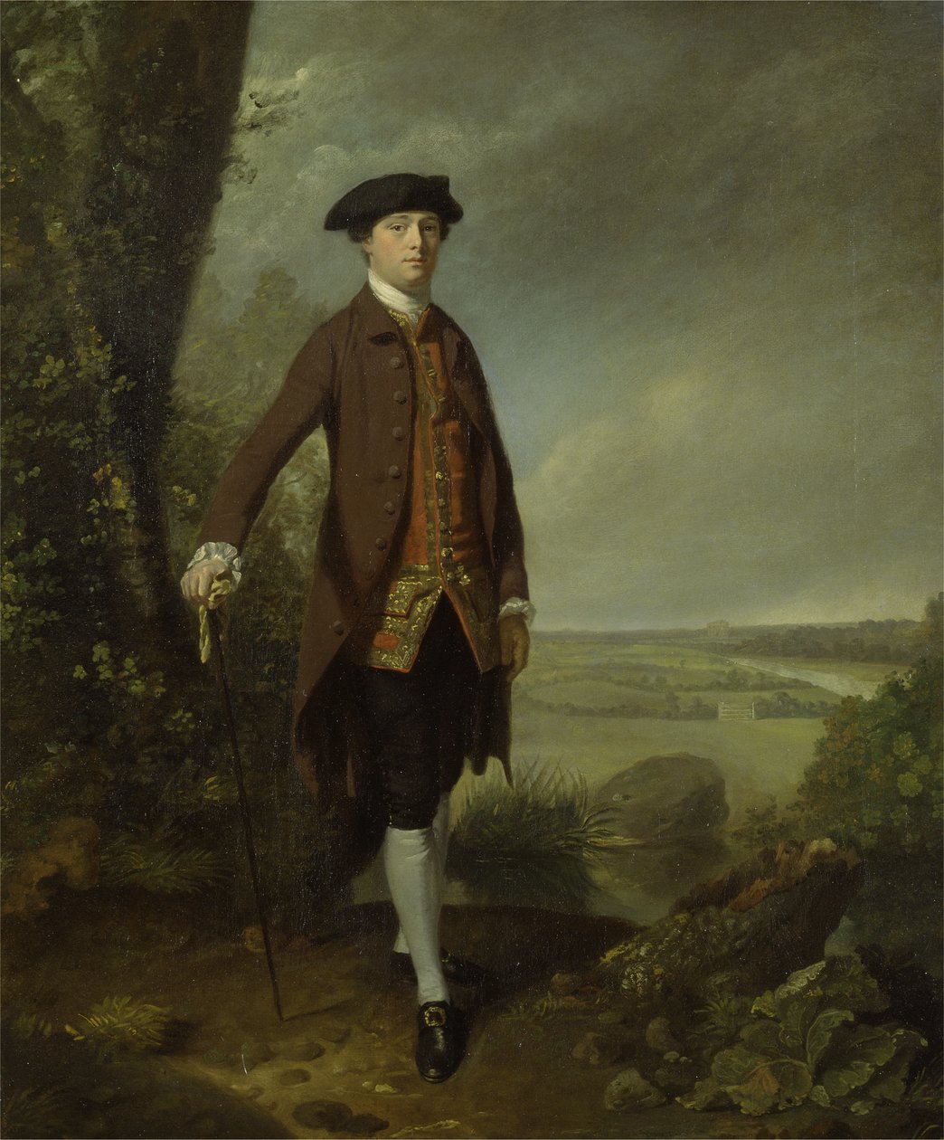Thomas LeBlanc, ca. 1765-70 af Johan Joseph Zoffany