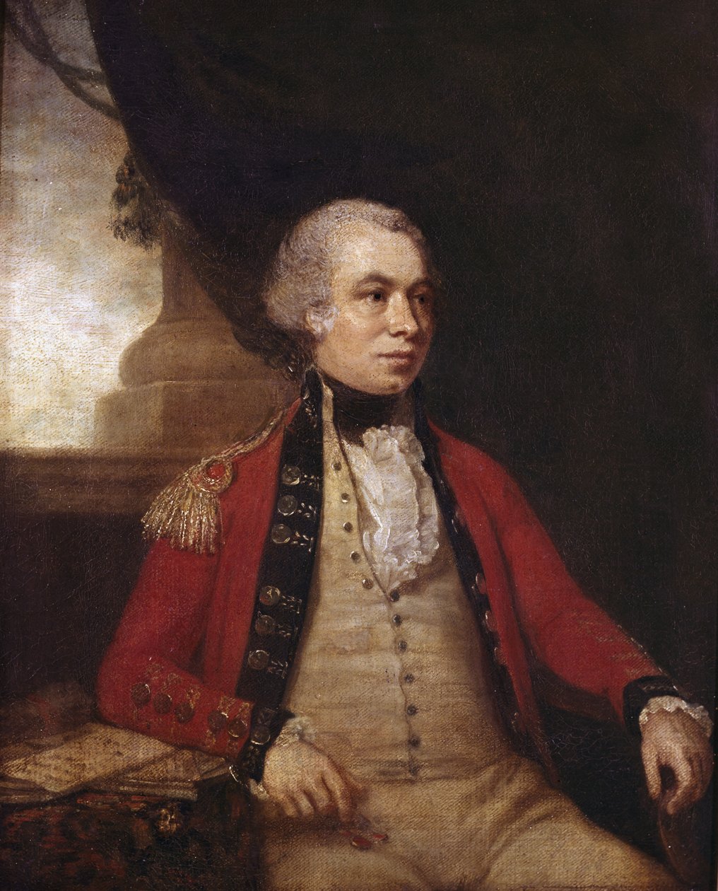 Uidentificeret generalløjtnant, 1770 ca af Johan Joseph Zoffany