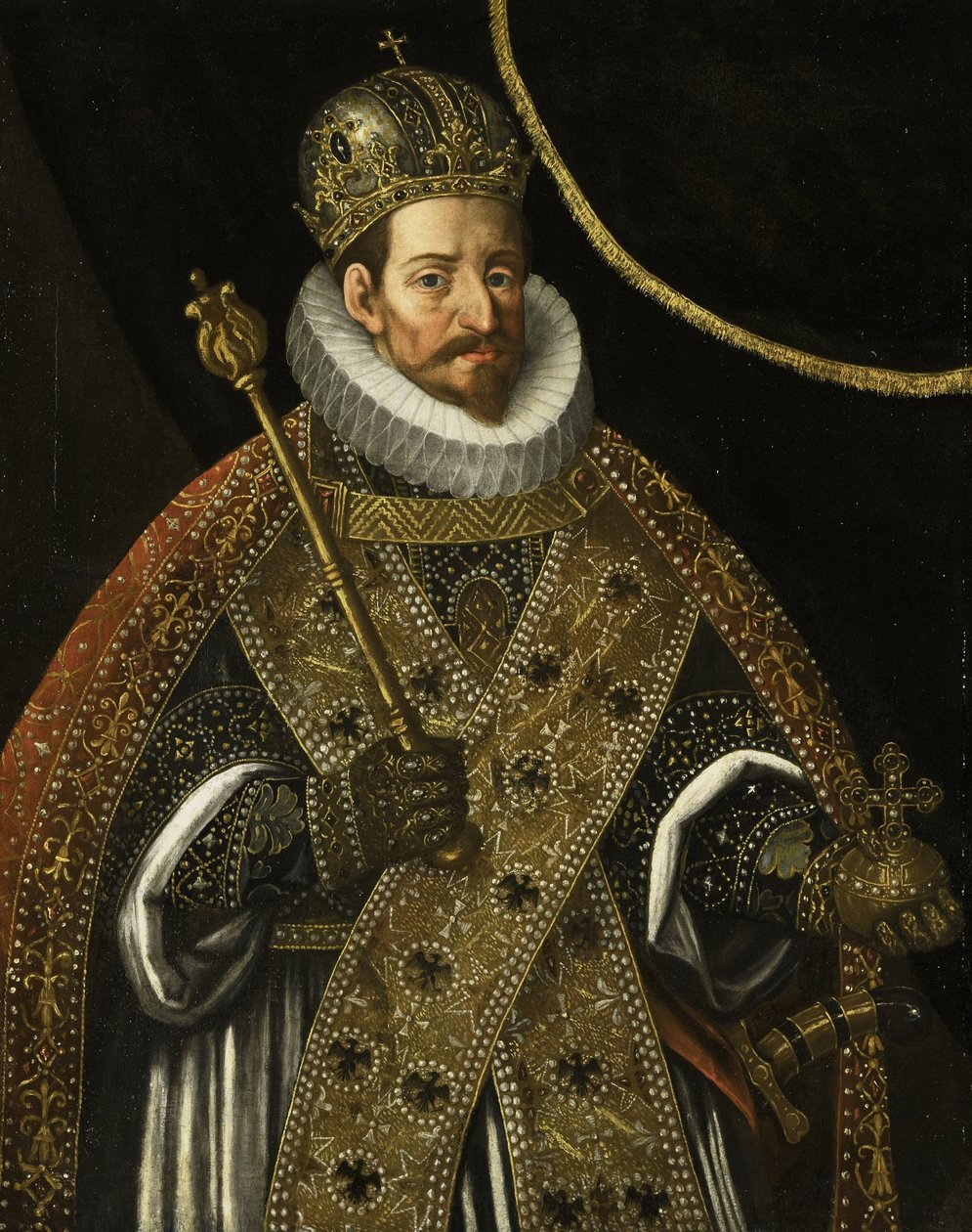 Matthias, kejser af Det Hellige Romerske Rige (1557-1619) af Johann or Hans von (circle of) Aachen
