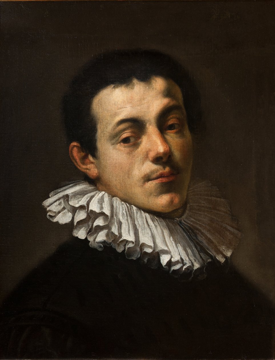 Portræt af maleren Joseph Heintz, 1584-85 af Johann or Hans von Aachen