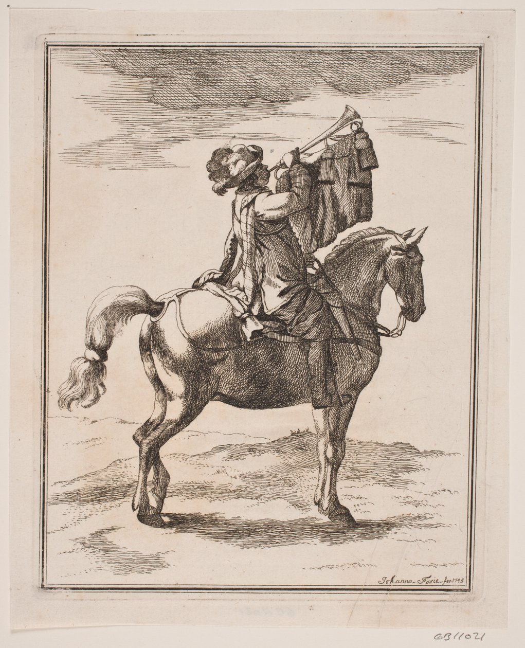 En trompeter til hest af Johanna Fosie