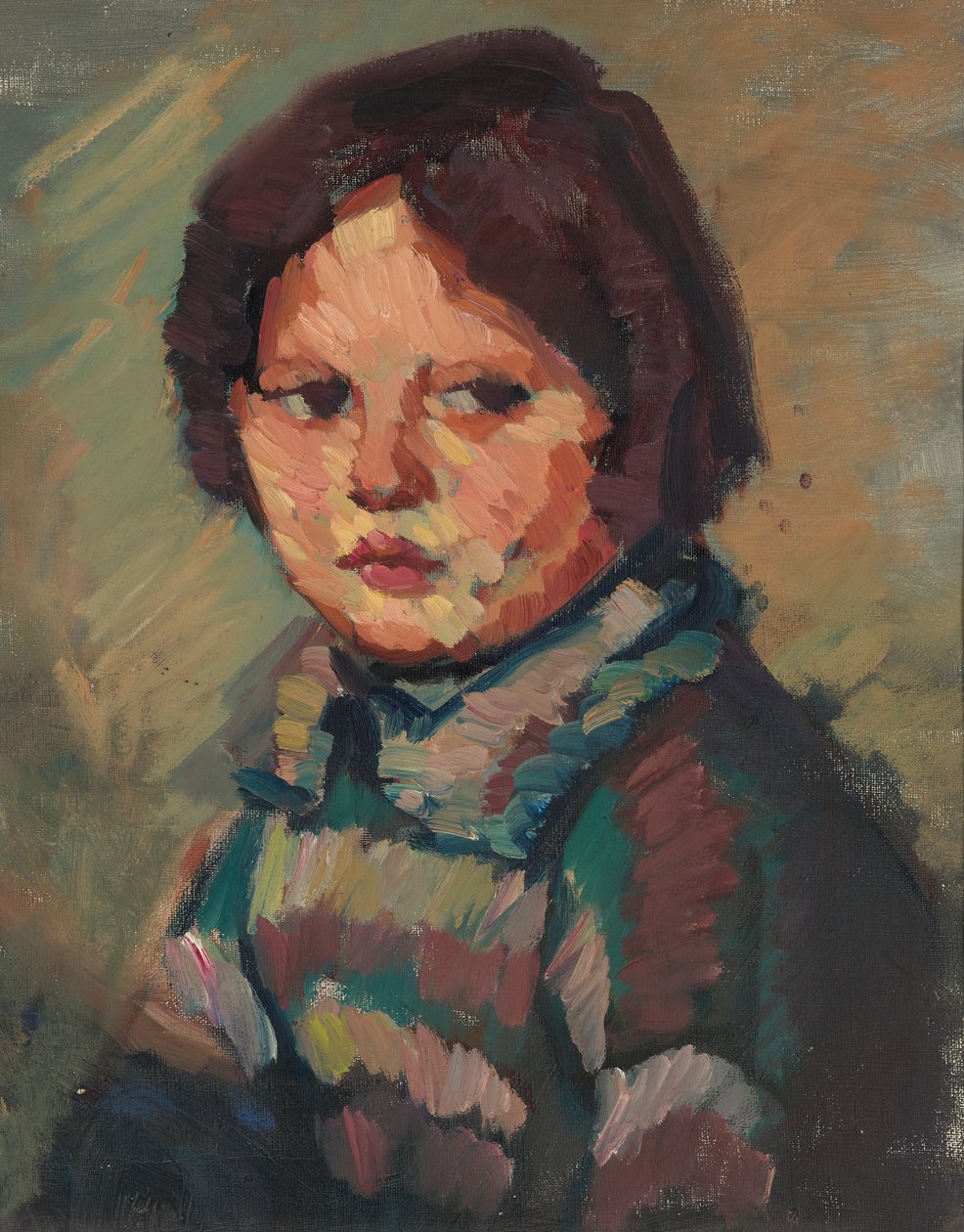 børneportræt af Johanna Kampmann Freund