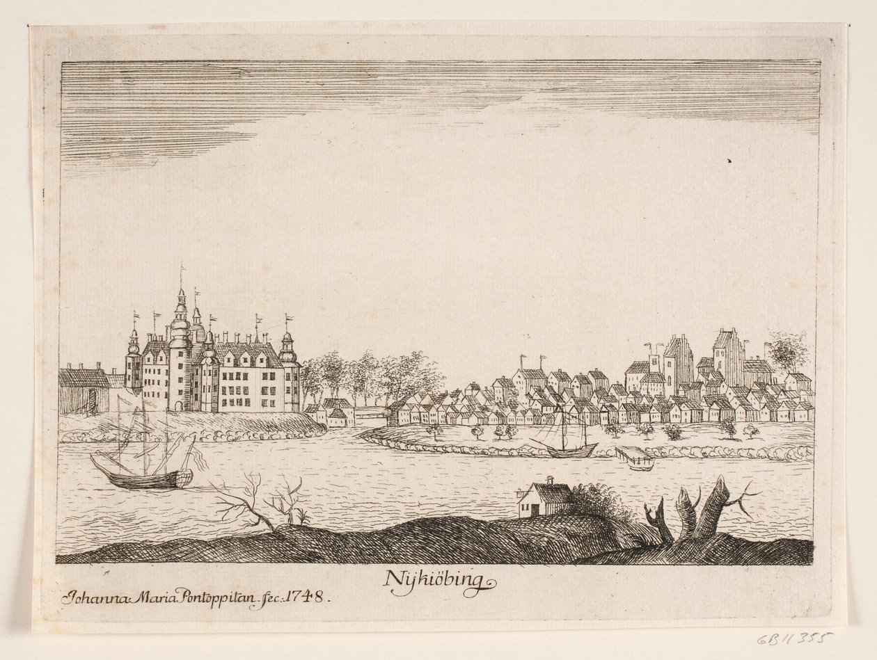 Nykøbing Slot, Falster af Johanna Maria Pontoppidan