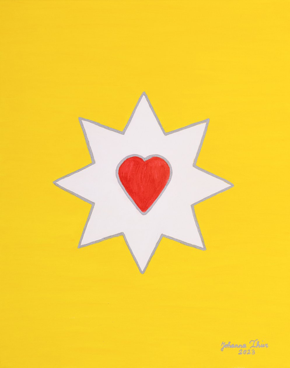 The joyful heart love star - billede uden citat af Johanna Thier