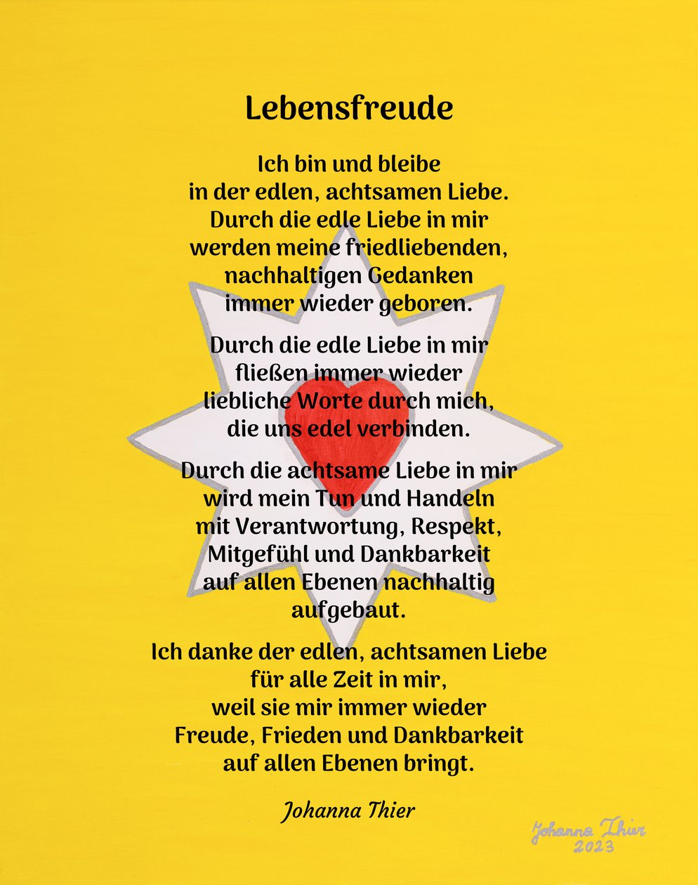 livsnydelse af Johanna Thier