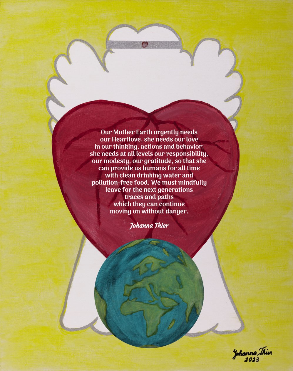 Mindful Angel af Johanna Thier