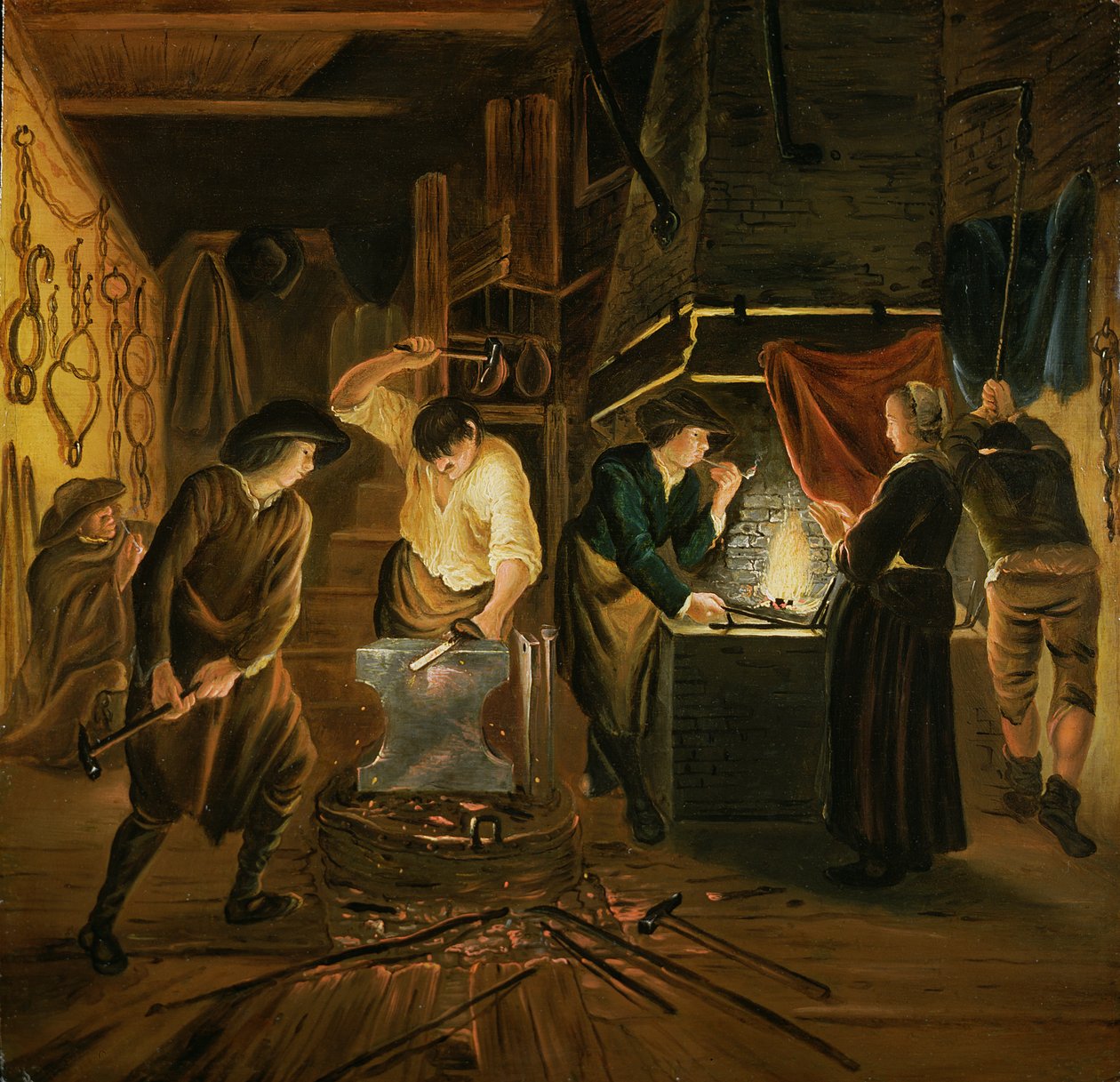 Smedens Smedje af Johannes Dircksz van Oudenrogge