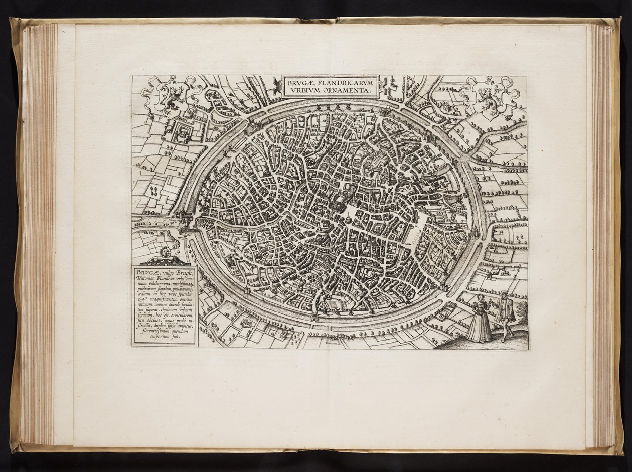 Verdens bybøger af Johannes Janssonius 1657 af Johannes Janssonius Waasbergen
