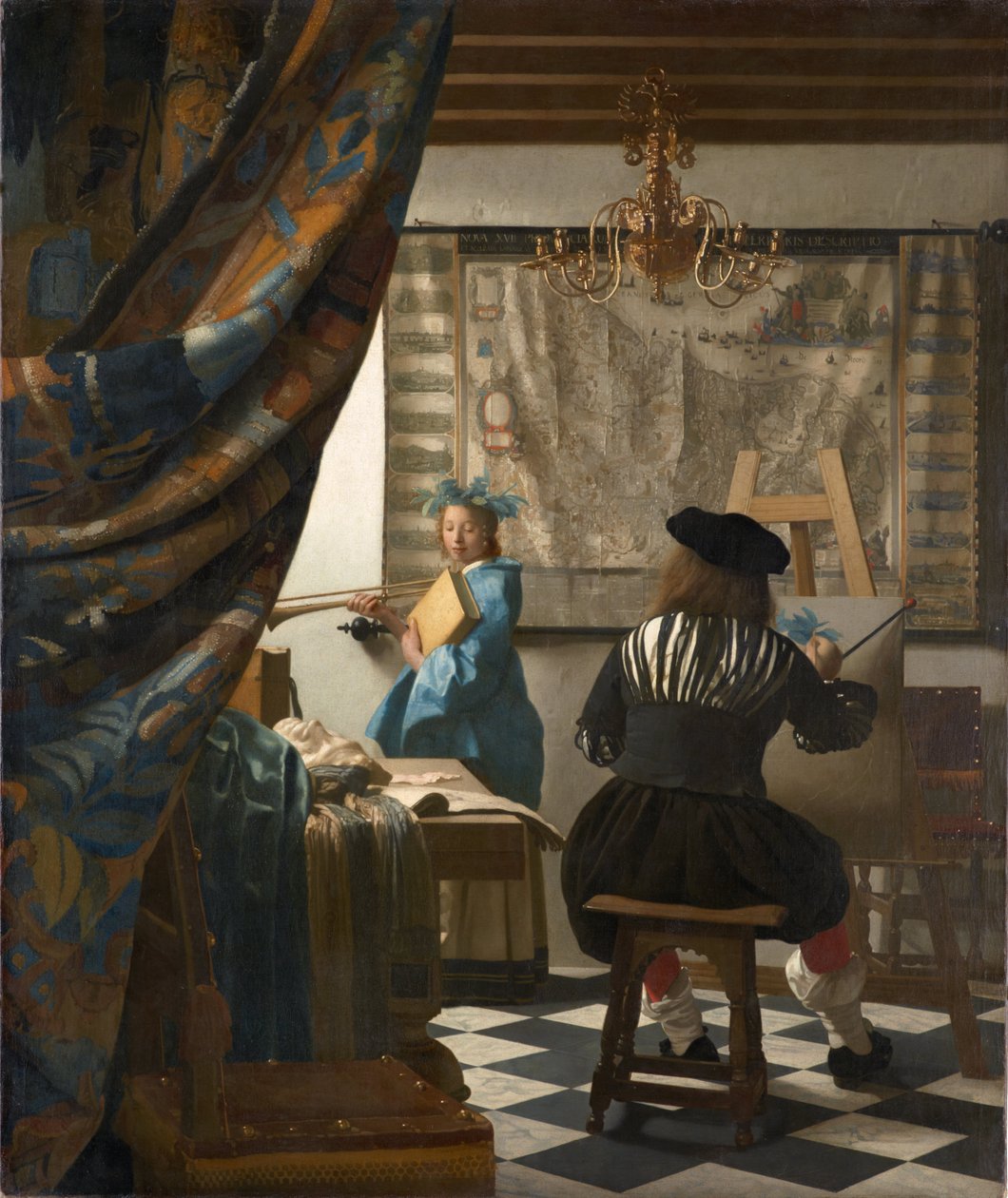 Malerkunsten af Jan Vermeer van Delft