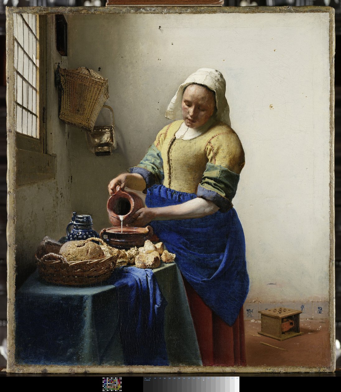 Mælkepigen af Jan Vermeer van Delft