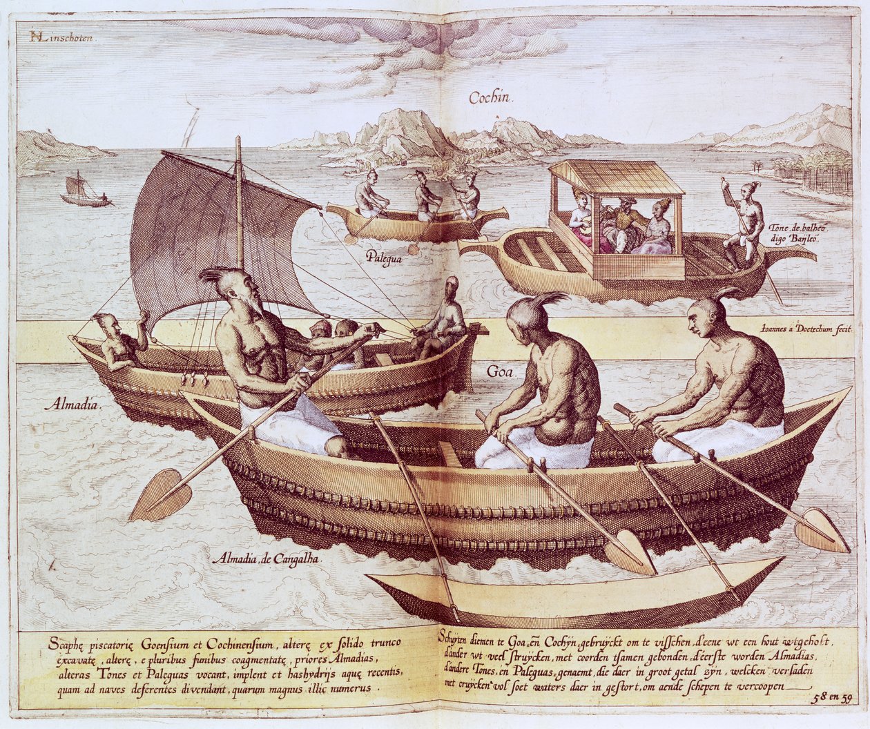 Både i Goa, illustration fra 