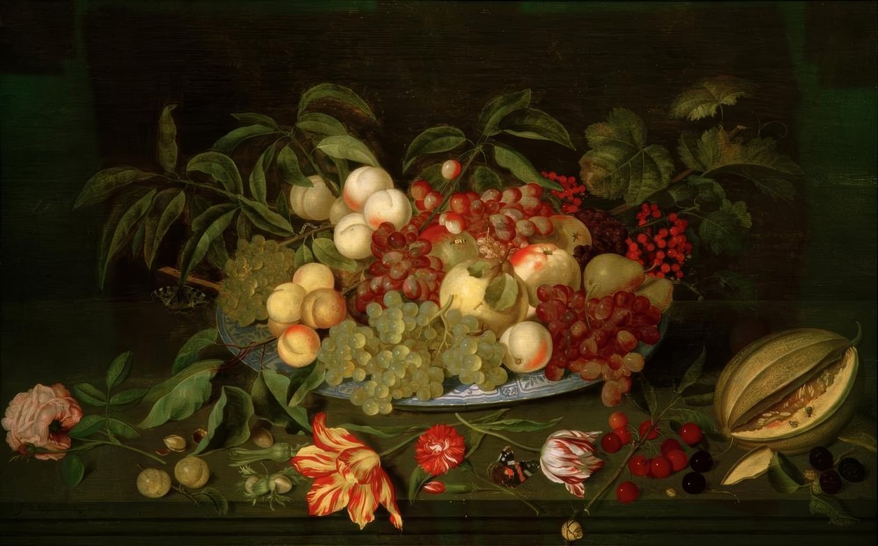 Stilleben med frugter af Johannes Bosschaert