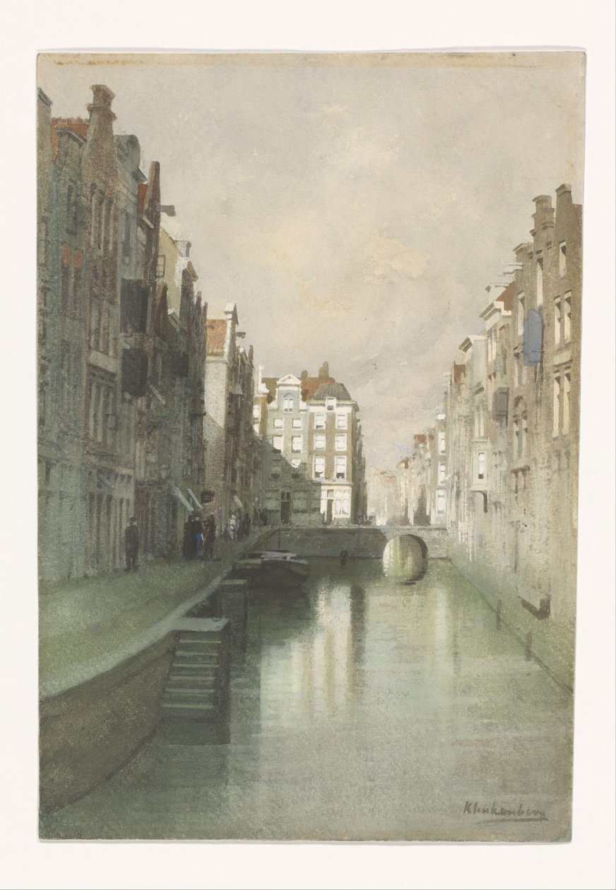 Rotterdam (titel på objekt) af Johannes Christiaan Karel Klinkenberg (signed by artist)