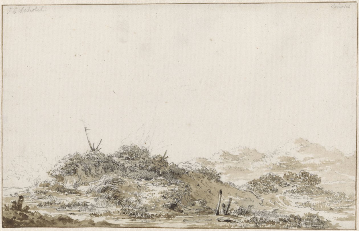 klitlandskab af Johannes Christiaan Schotel