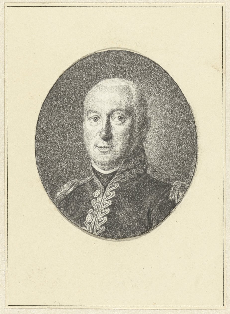 Portræt af admiral Jan Willem de Winter af Johannes Cornelis Mertens