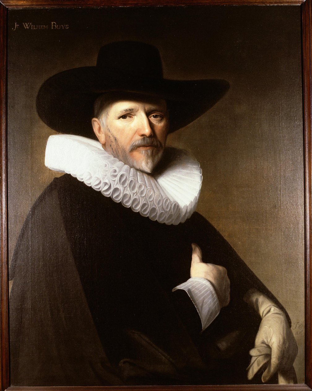 Portræt af Willem Reyniersz Buys af Johannes Cornelisz Verspronck
