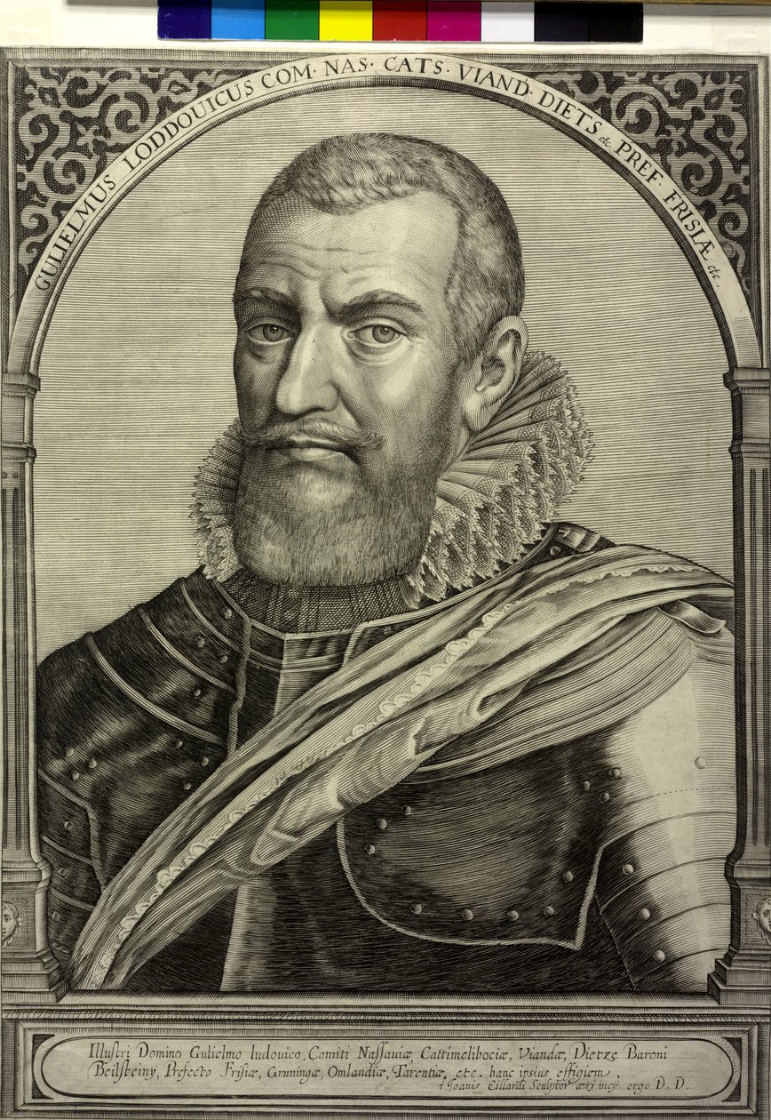 Greve af Nassau-Dillenburg William Ludwig af Johannes Eillarts
