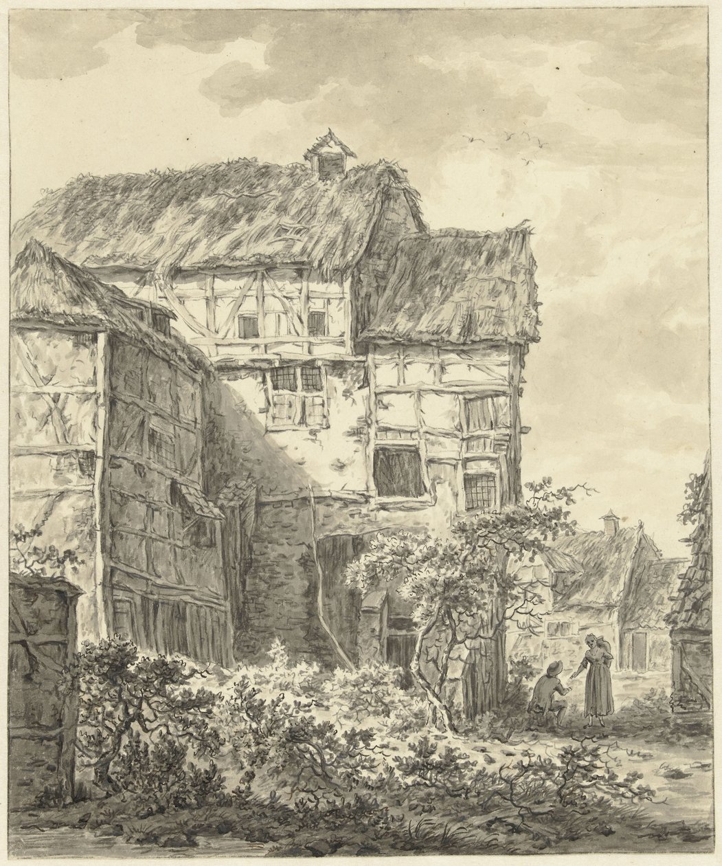 Huis te Mettmann, over Düsseldorf af Johannes Elffers
