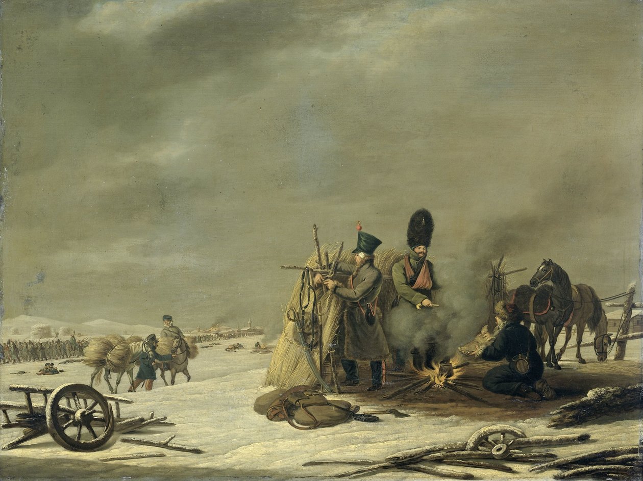 Bivuak ved Molodechno, 3.-4. december 1812: en episode fra Napoleons tilbagetog fra Rusland af Johannes Hari (I)