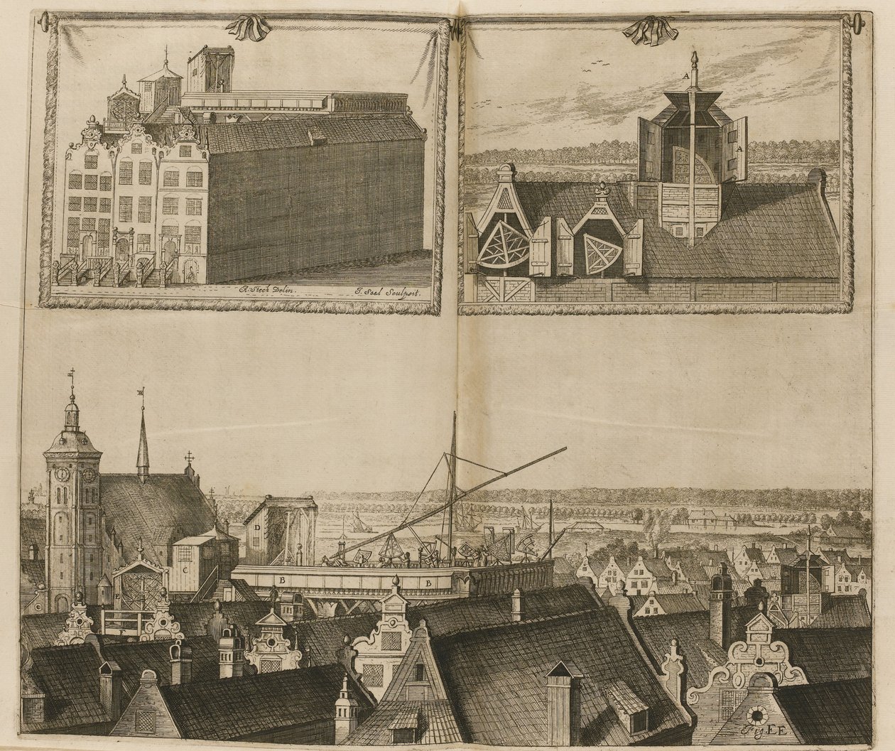 Himmelske anordninger, del 1, 1673 af Johannes Hevelius