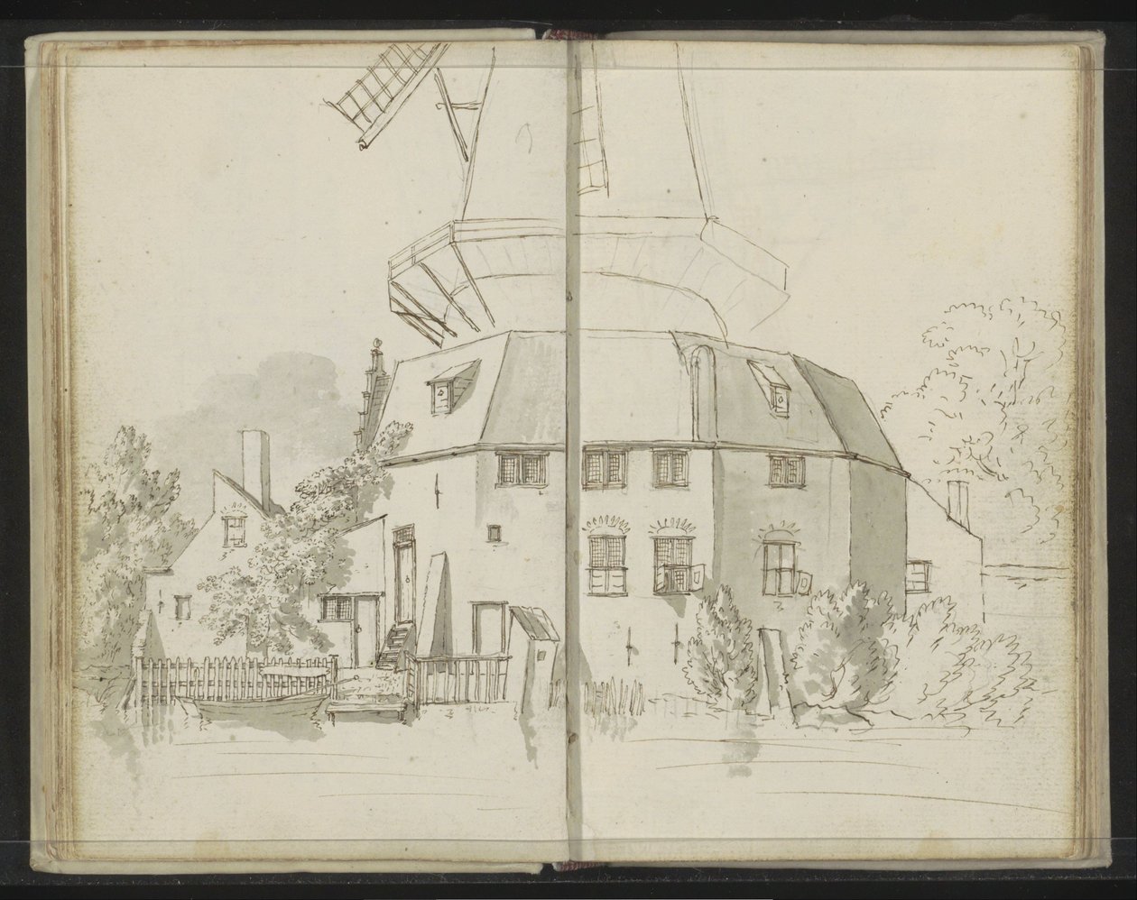 Delft vindmølle af Johannes Huibert Prins