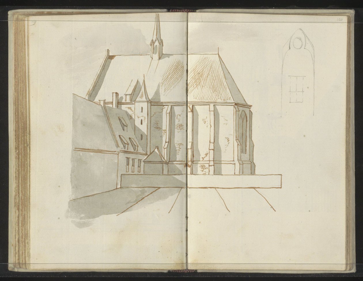 Marienburg kapel i Nijmegen af Johannes Huibert Prins