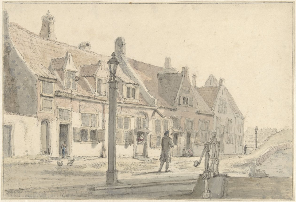 Ved Koepoort i Delft af Johannes Jelgerhuis