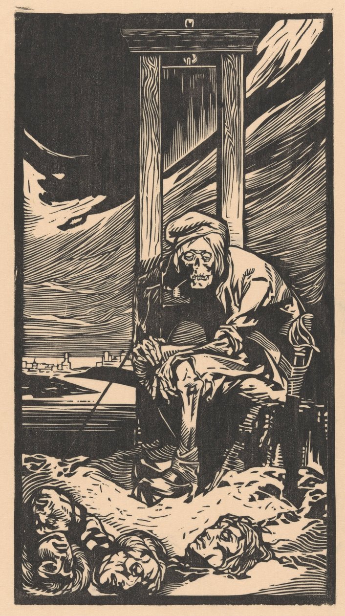 Døden ved Guillotinen af Johannes Josephus Aarts