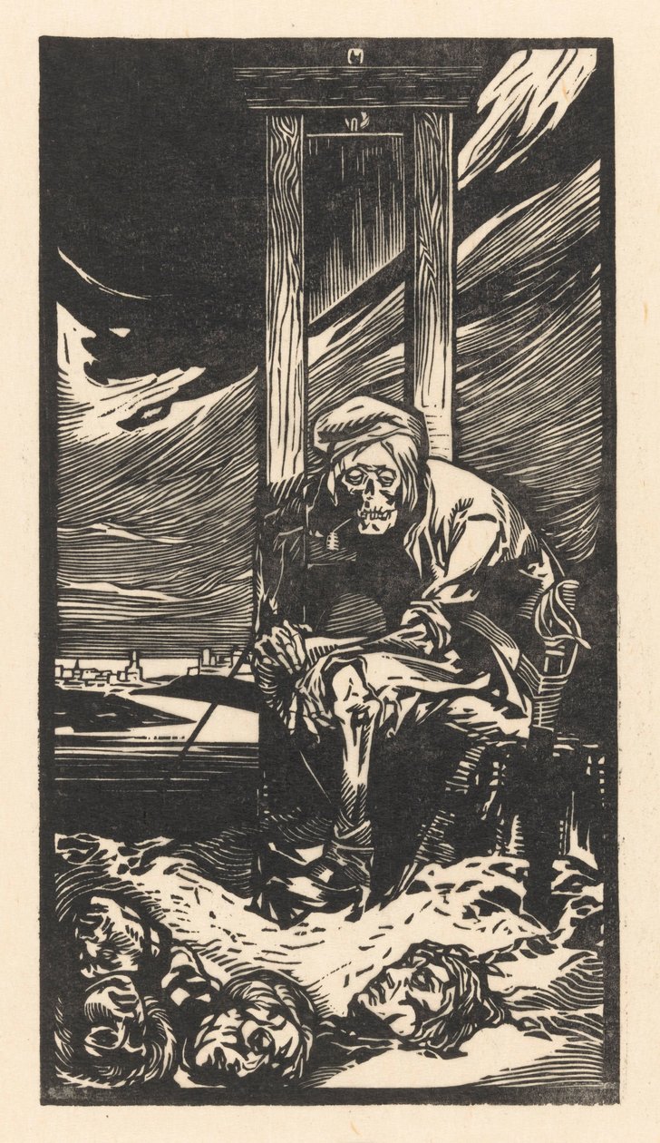 Døden ved Guillotinen af Johannes Josephus Aarts