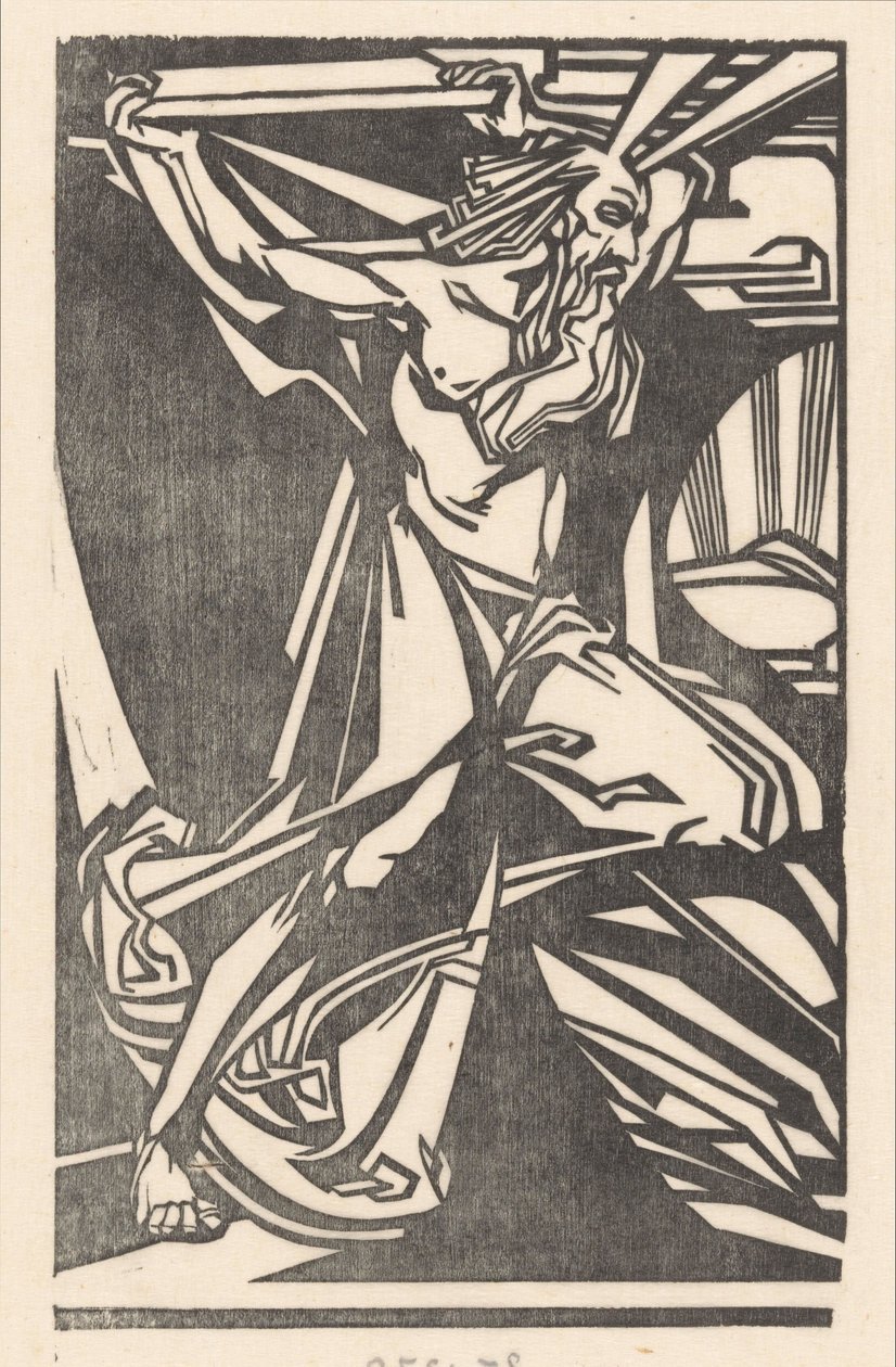 Moses med lovens tavler af Johannes Josephus Aarts