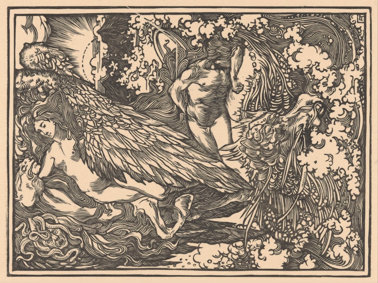 Perseus i Andromeda af Johannes Josephus Aarts