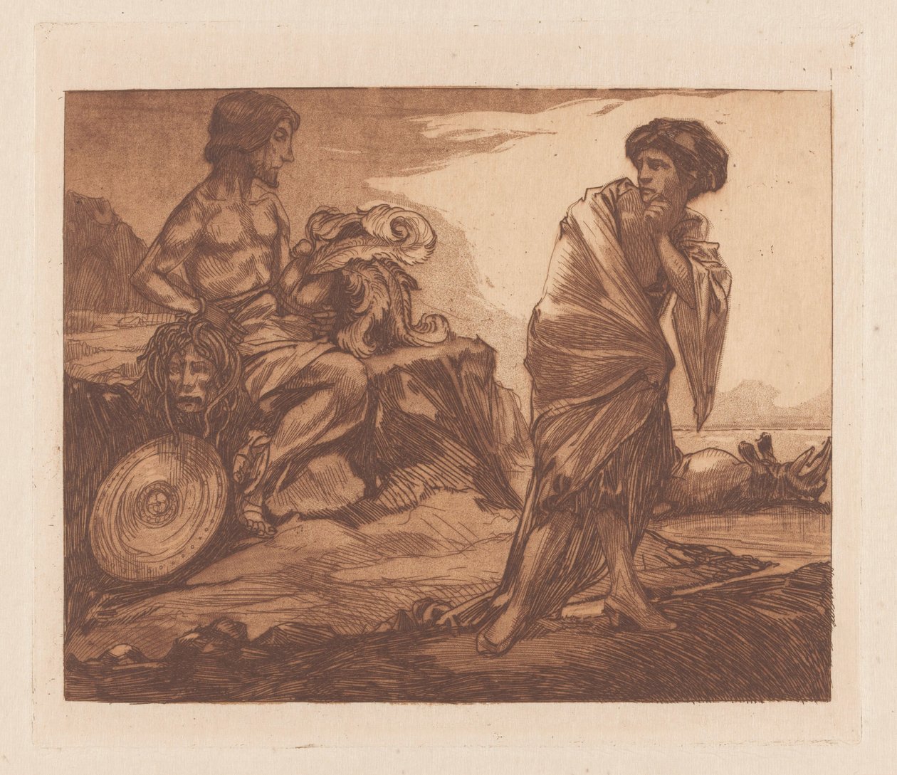 Perseus med Medusas hoved af Johannes Josephus Aarts