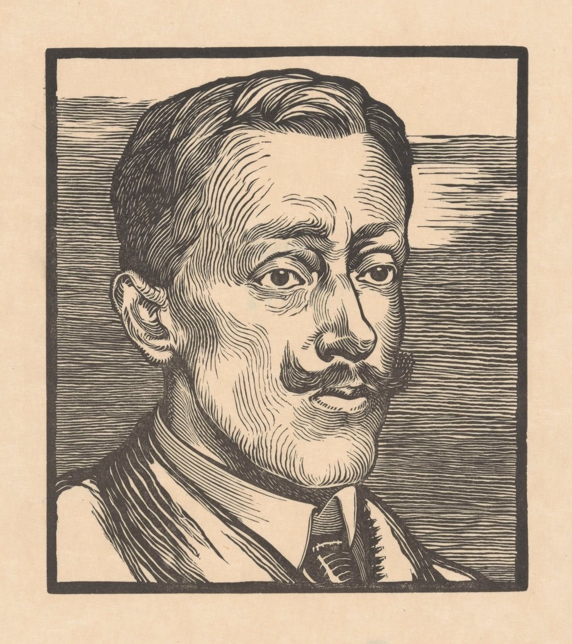Portræt af François Gerard Waller af Johannes Josephus Aarts