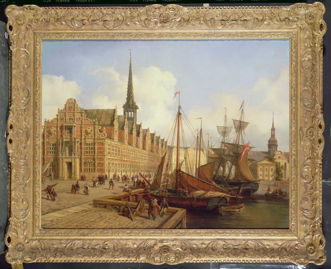 Børsen, København af Johannes Rutten