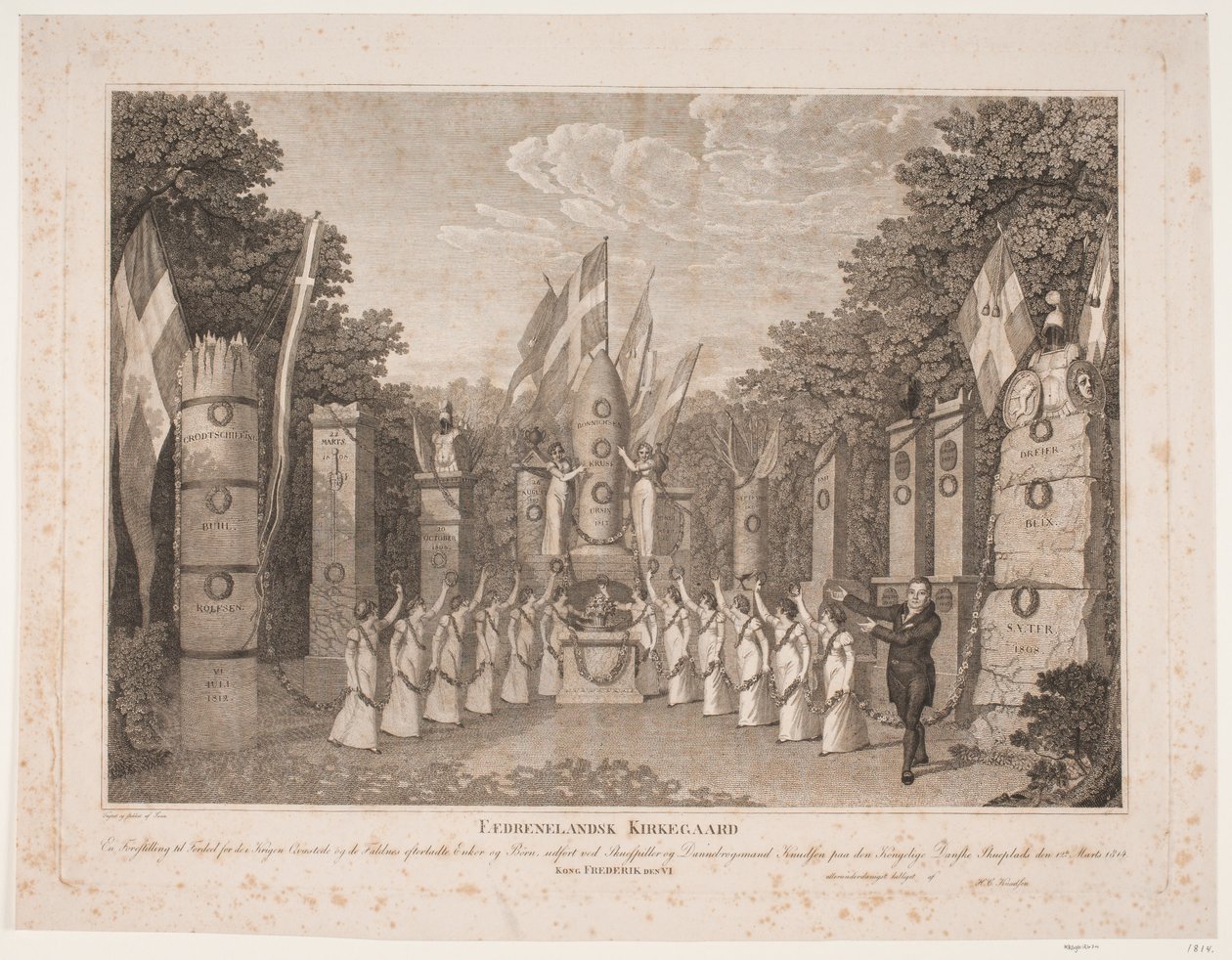 Fædrelandsk Kirkegaard af Johannes Senn