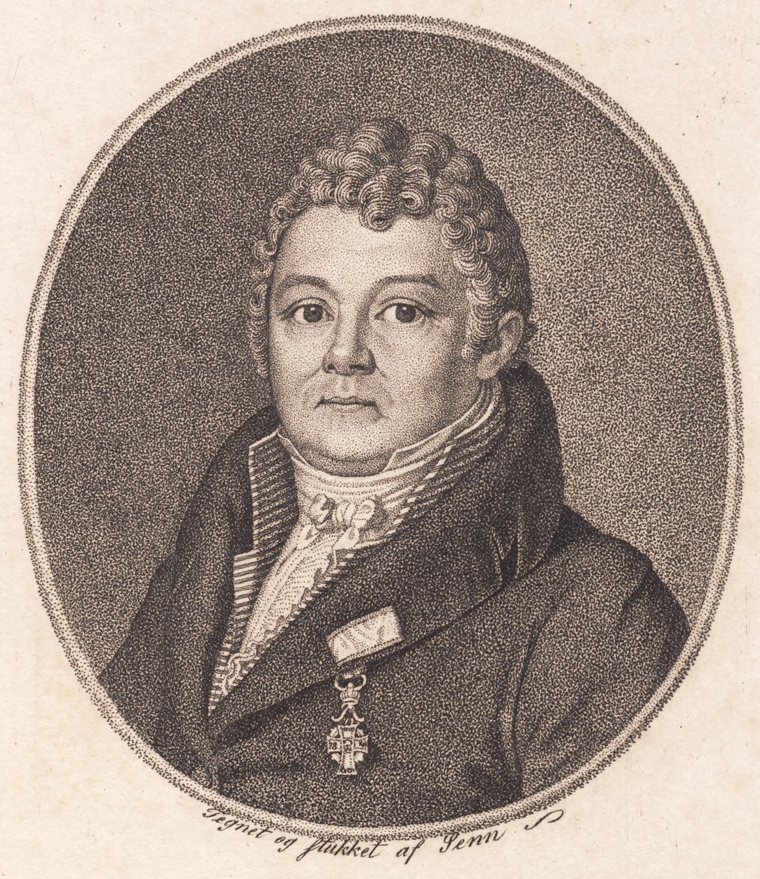 Skuespiller H.C. Knudsen af Johannes Senn