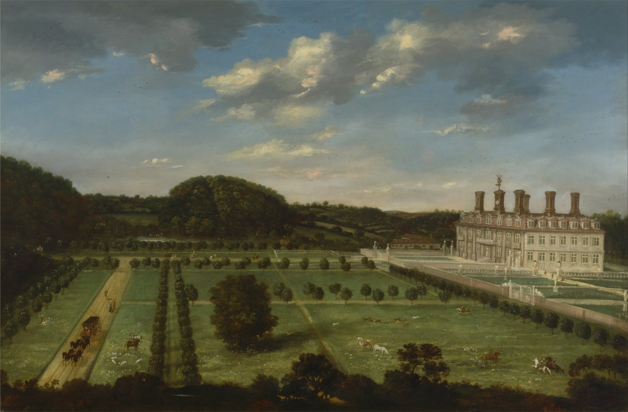 En udsigt over Bayhall, Pembury, Kent af Johannes Siberechts