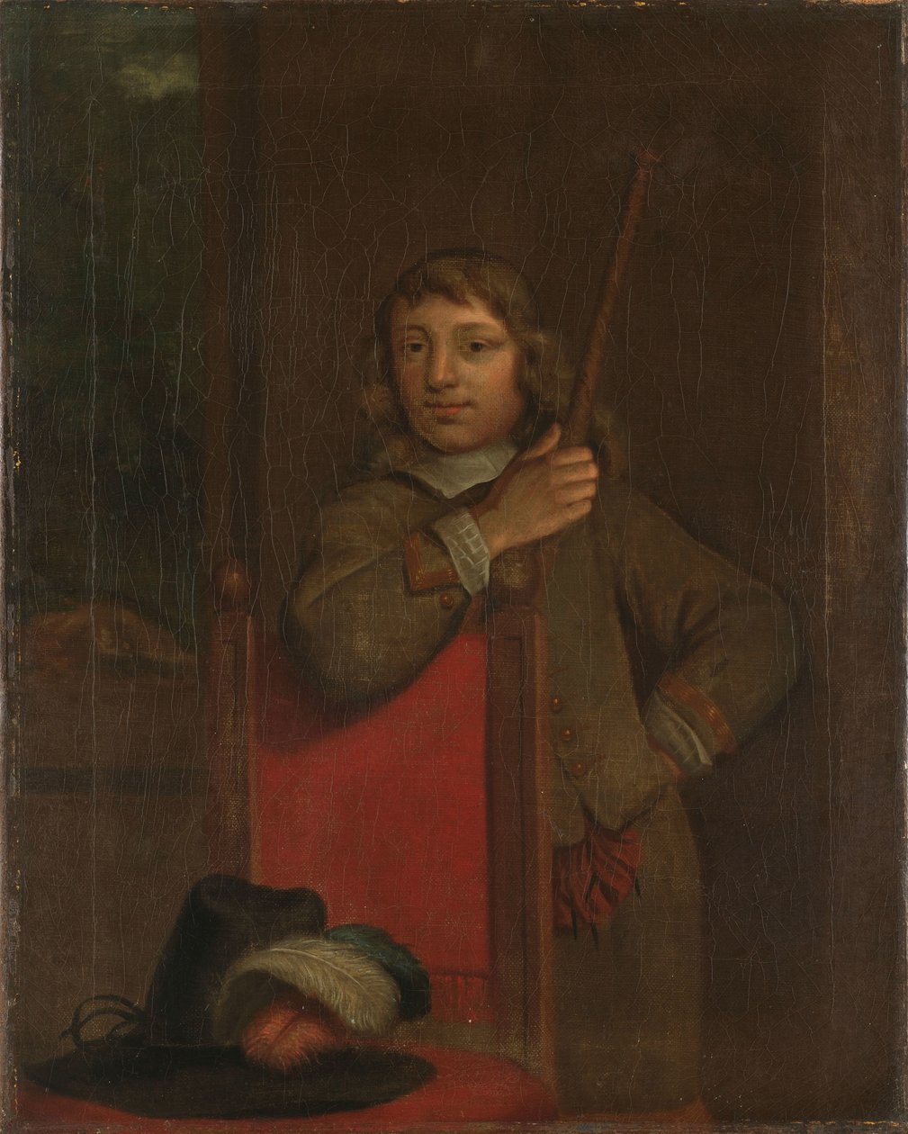 Portræt af Harmen van de Poll, søn af Jan van de Poll af Johannes Spilberg (II) (copy after)